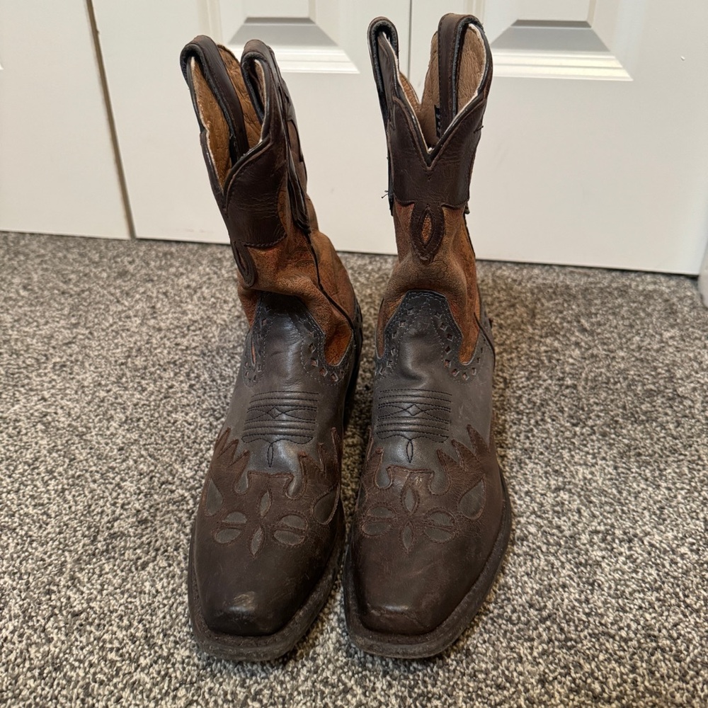 Sonora Western Women's Boots Jessi Paisley Pattern SN1028 Size 6 B - Picture 2 of 9